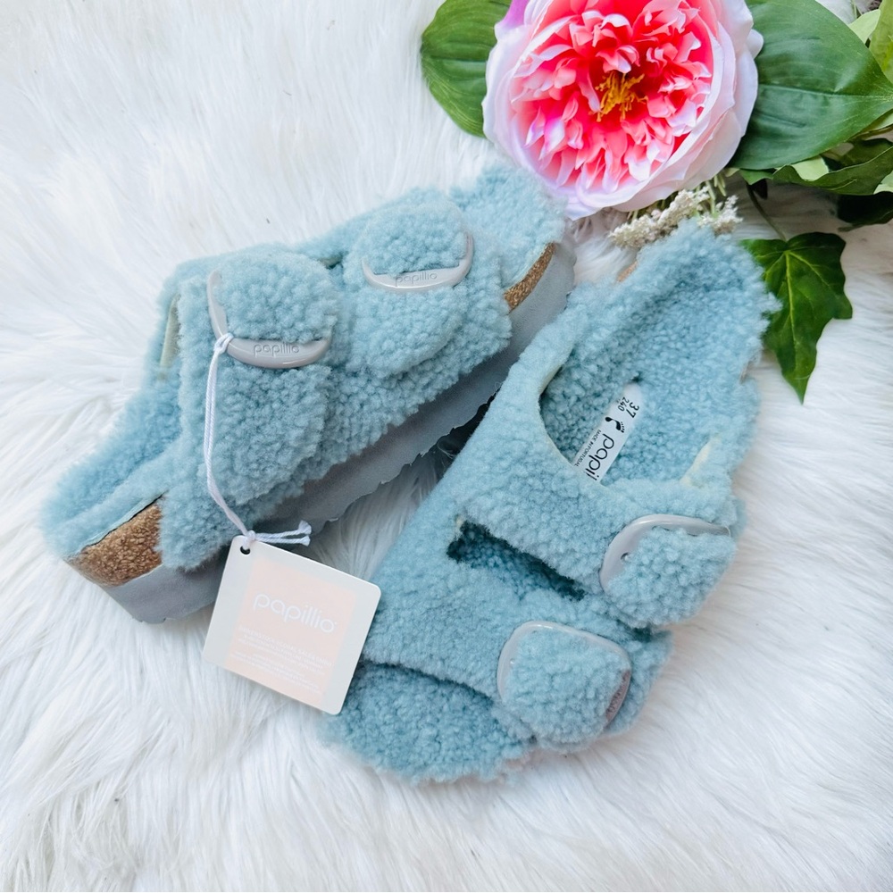 Birkenstock Teddy Shearling Sandals - Picture 3 of 6